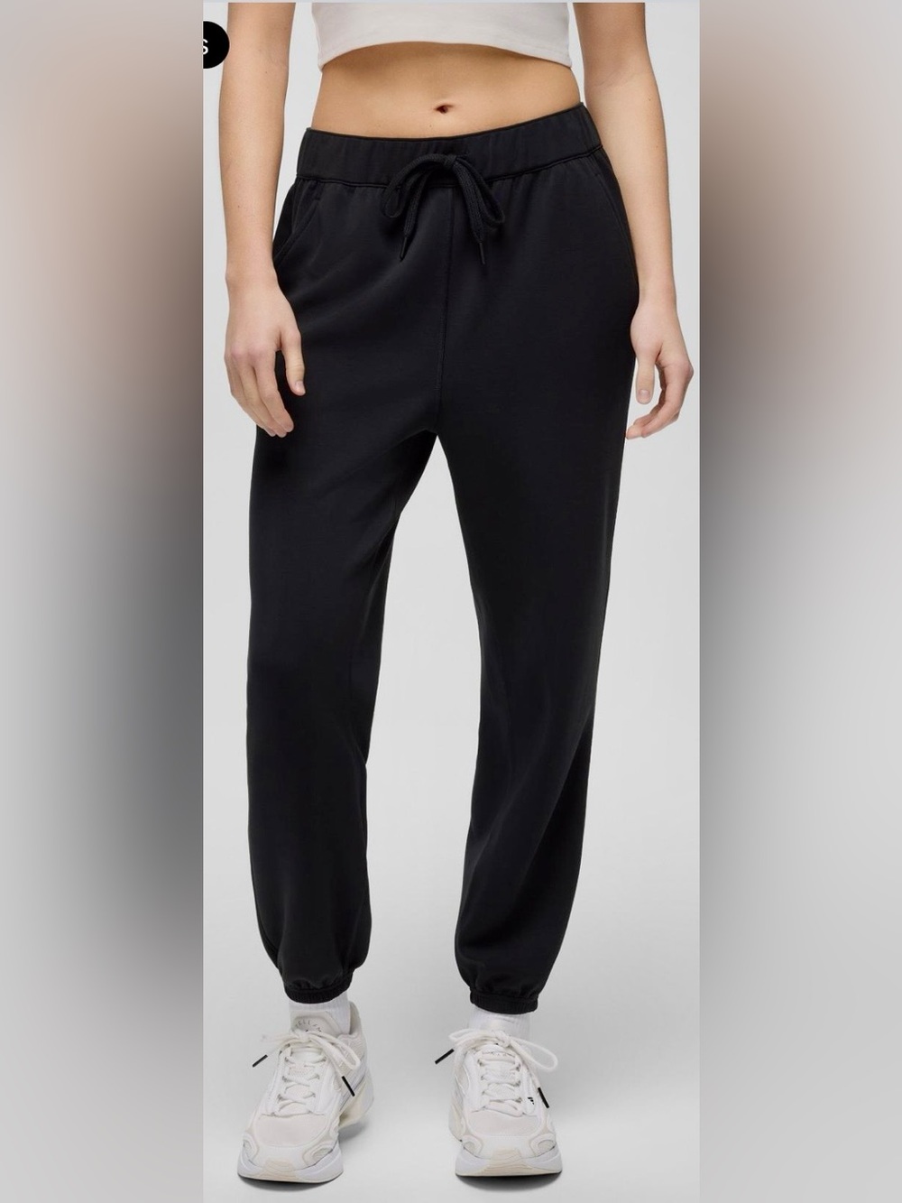 prAna Black Women’s Drawstring Joggers